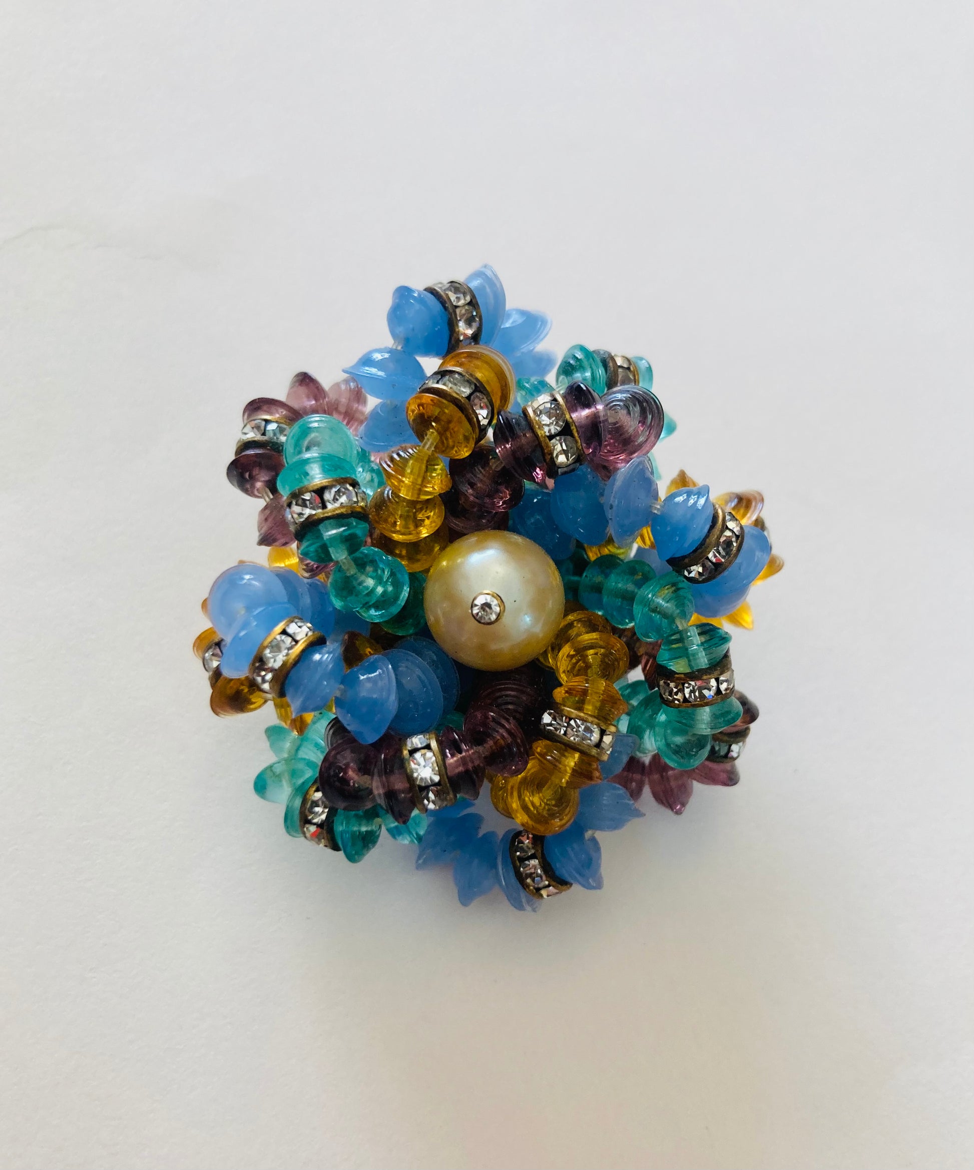 Clip 50s multicolor Alice In Vintage