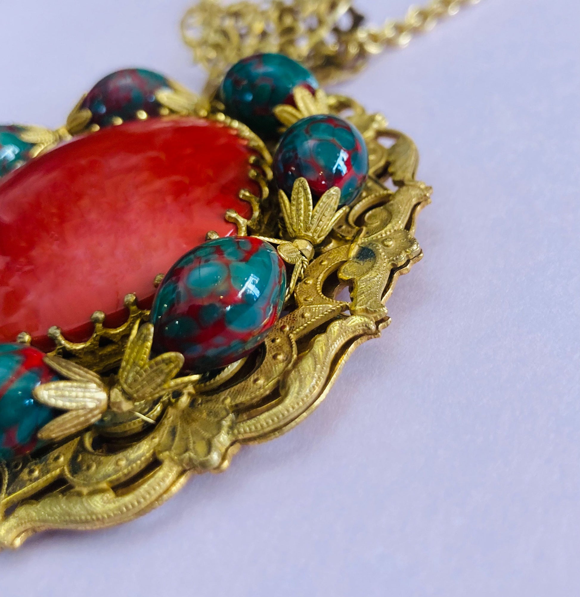 Miriam Haskell collana 60s Alice In Vintage