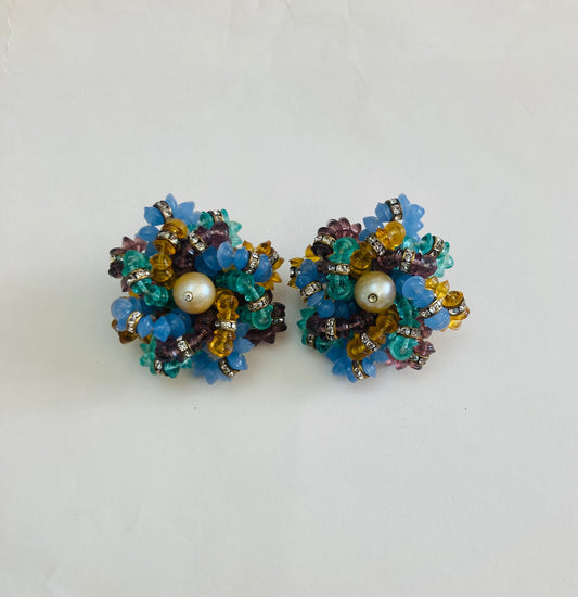 Clip 50s multicolor Alice In Vintage