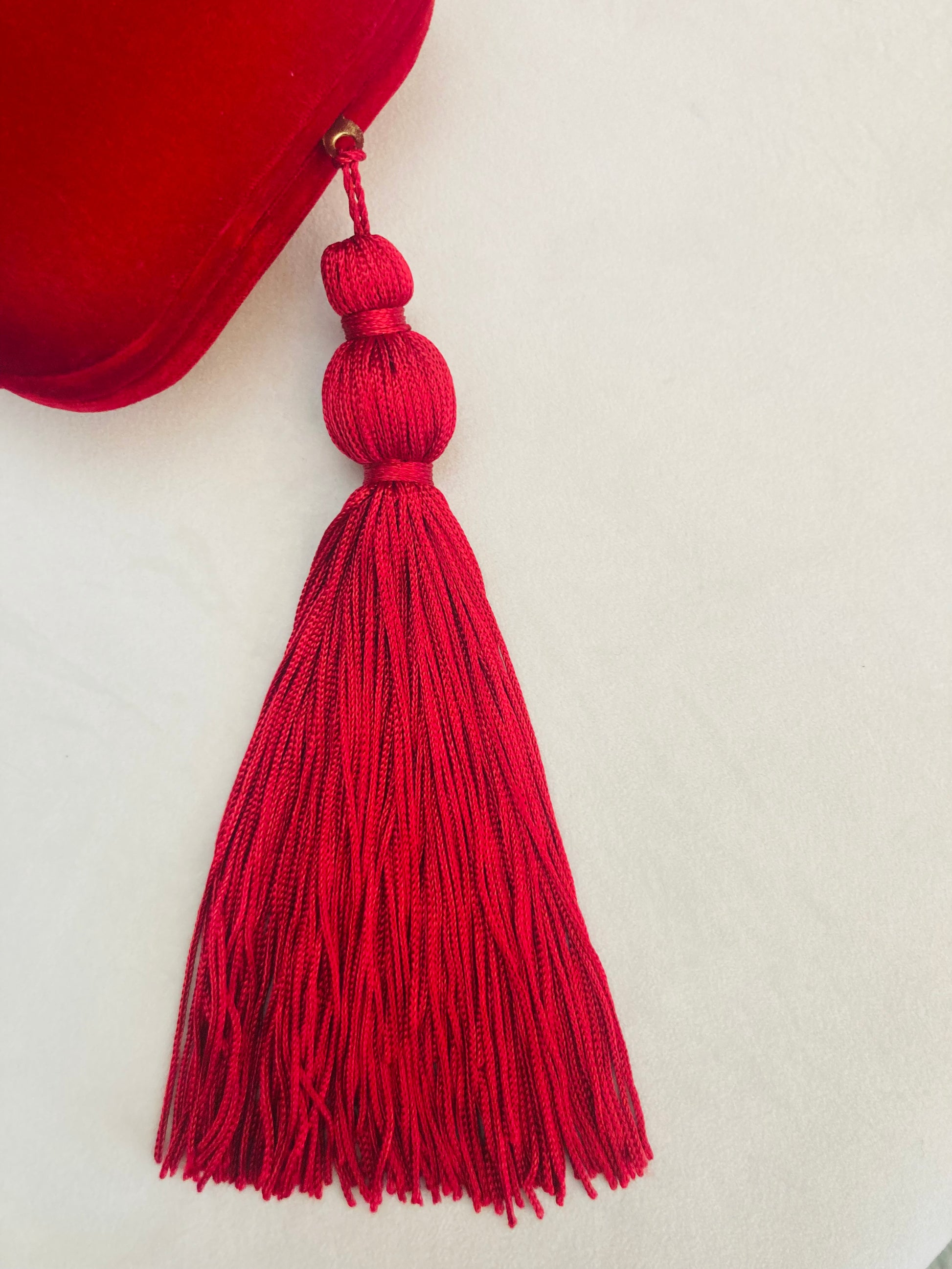Clutch velluto cherry 90s Alice In Vintage