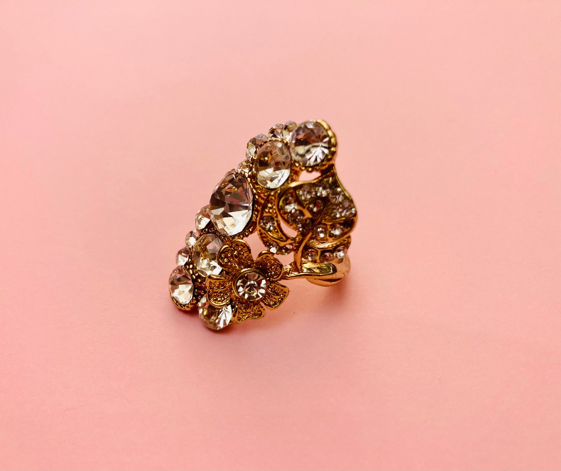 Anello 60s floreale Alice In Vintage