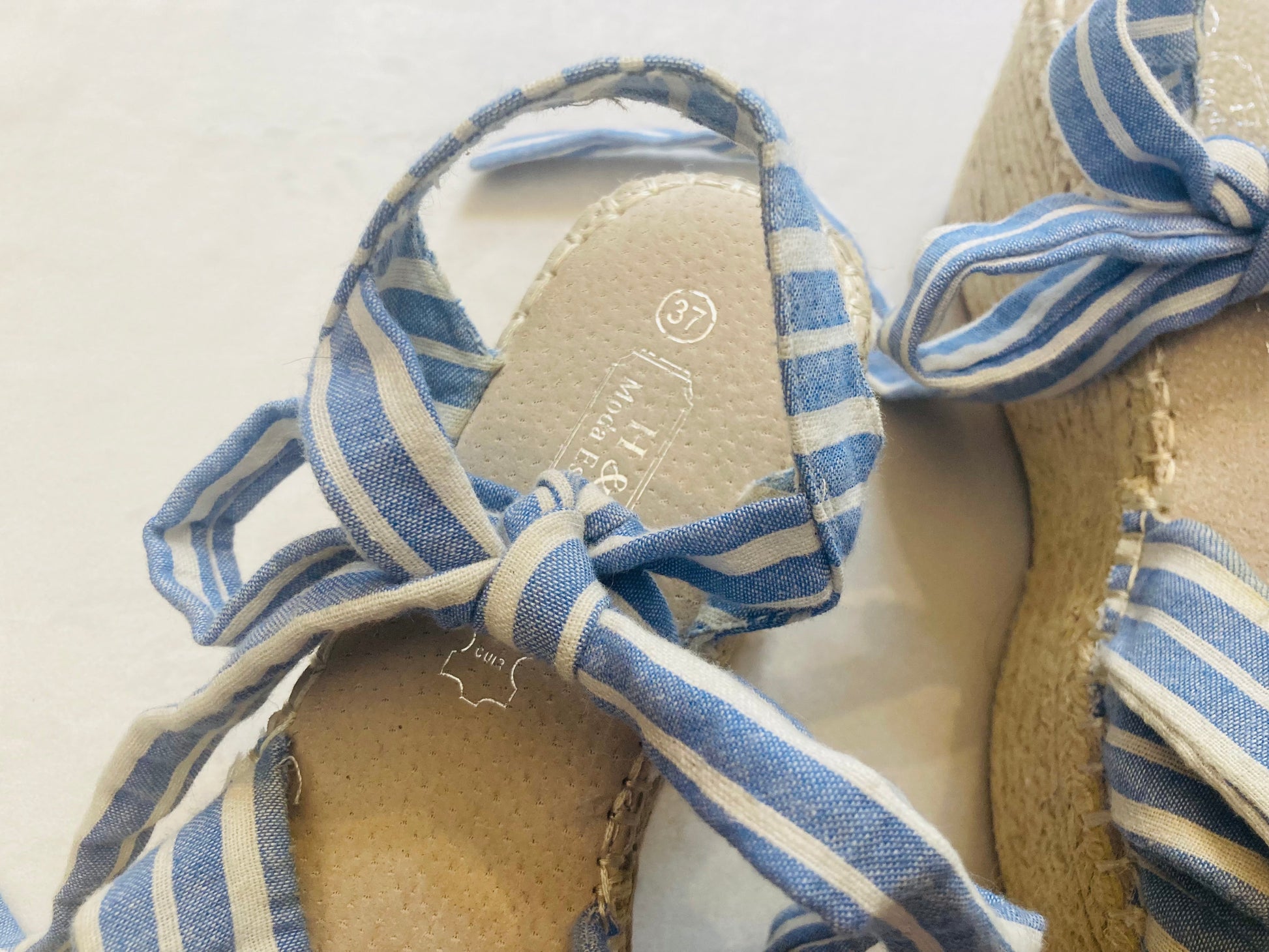 Sandali platform stripes Alice In Vintage
