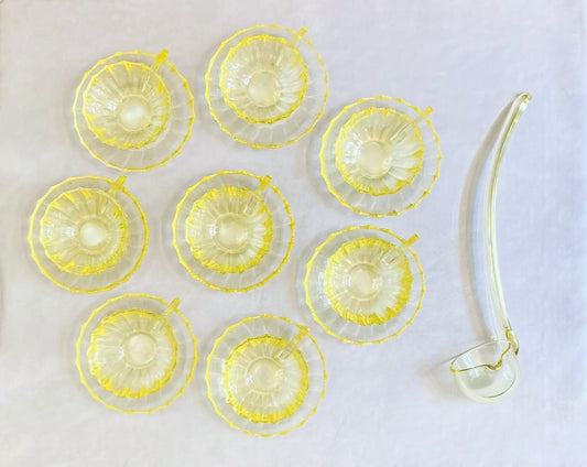 Fruit salad set 50s Alice In Vintage