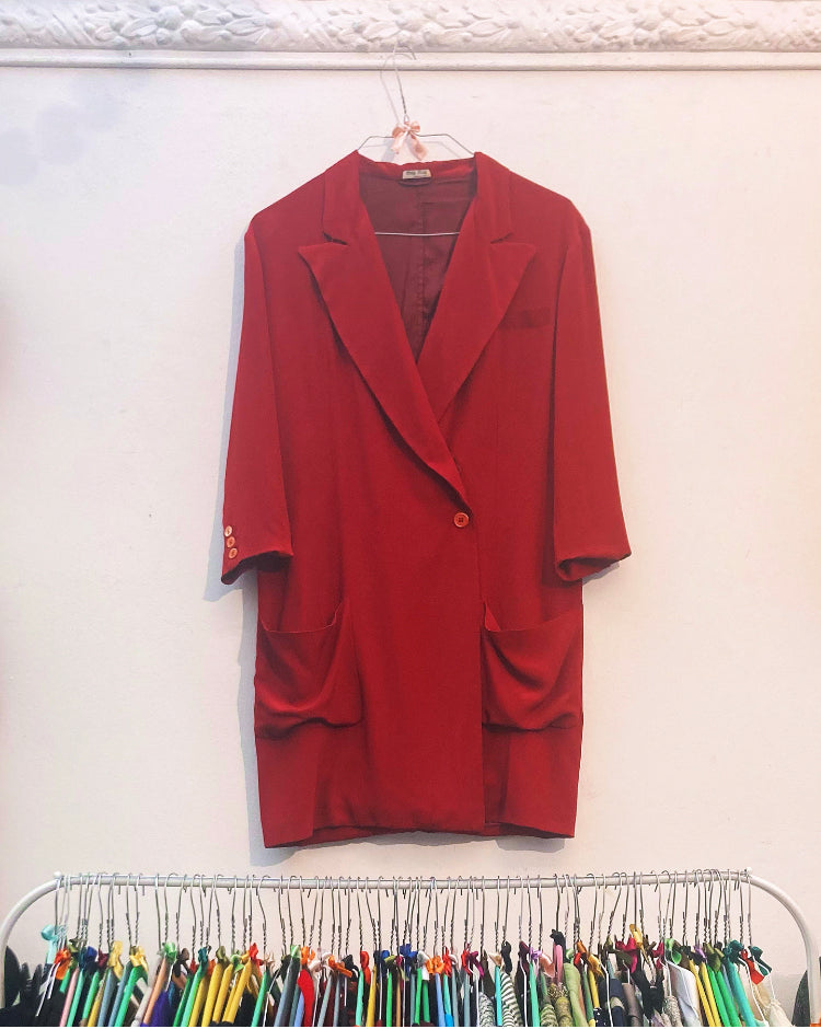 Blazer dress miu Miu seta 90s Alice In Vintage