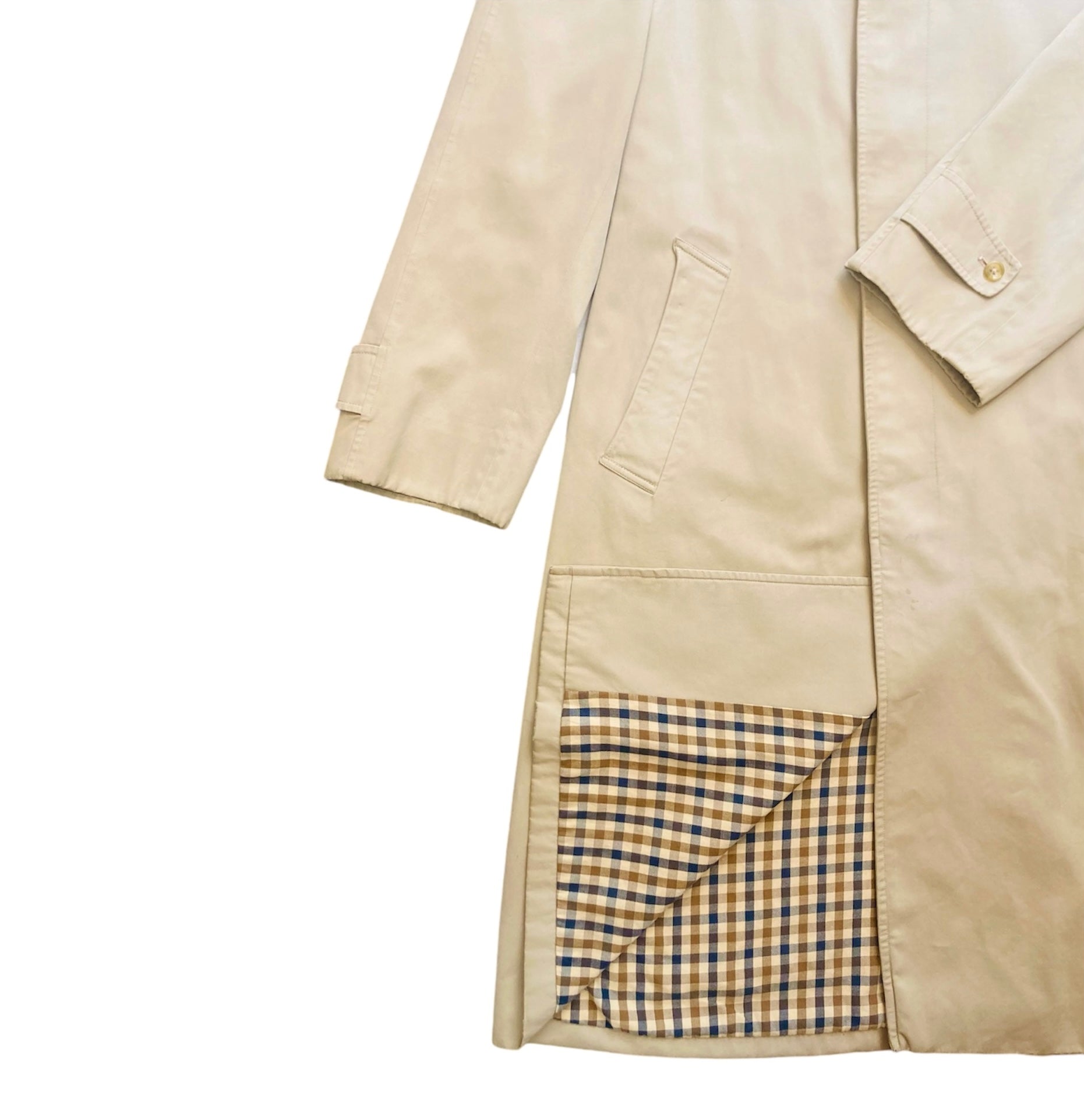 Raincoat 80s Aquascutum Alice In Vintage