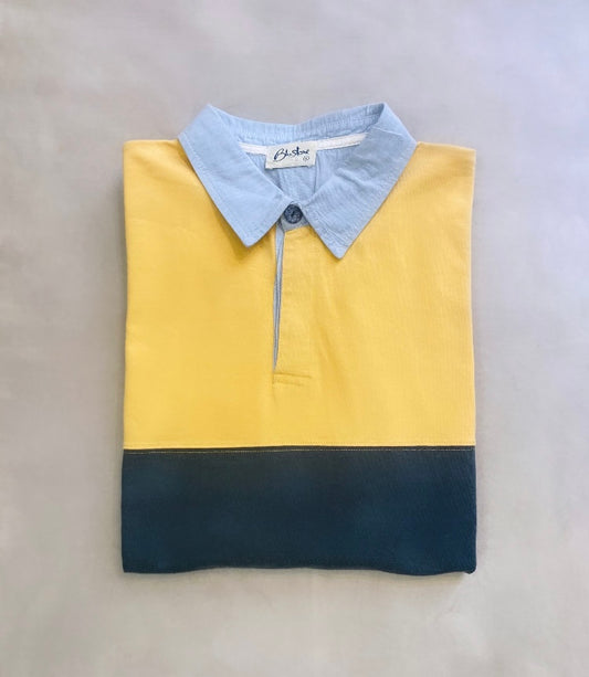 Polo color block 90s Alice In Vintage