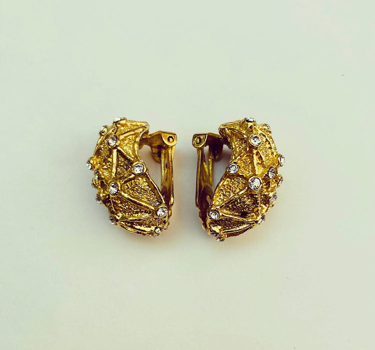 Orecchini clip Alice In Vintage