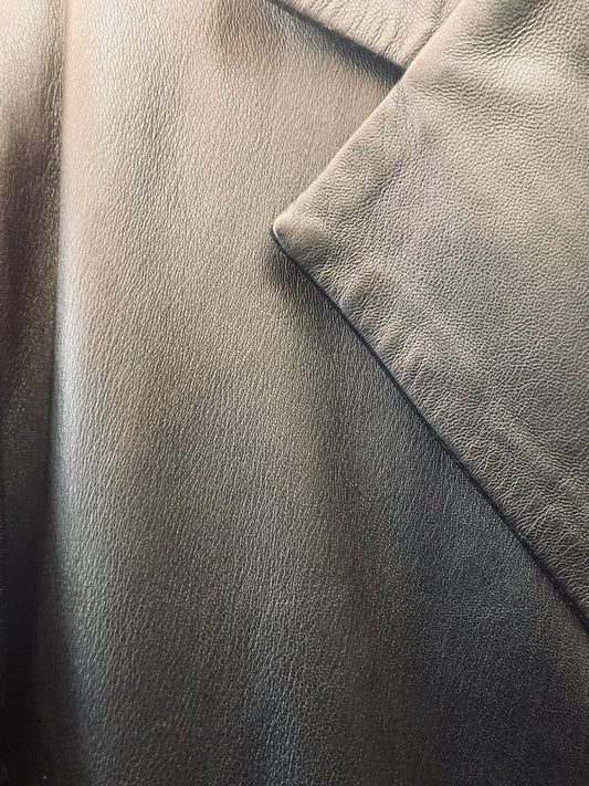 Coat pelle 90s Alice In Vintage