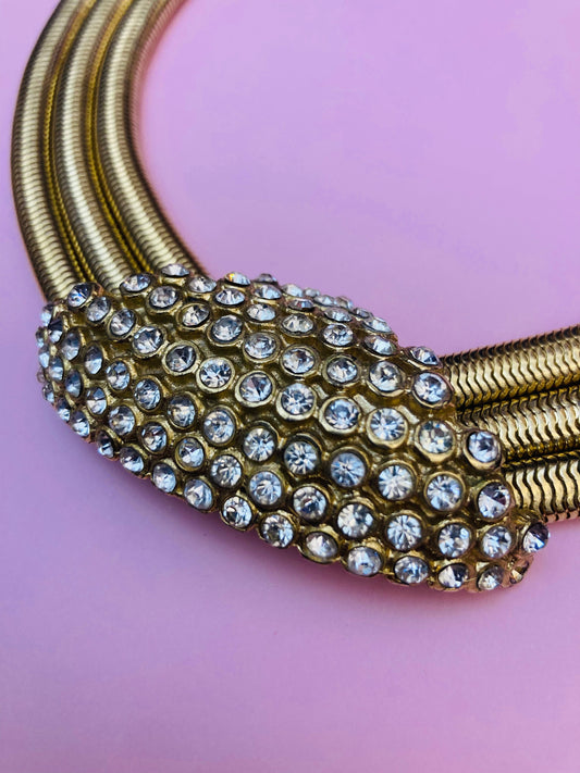 Sharra Pagano collier 80s Alice In Vintage