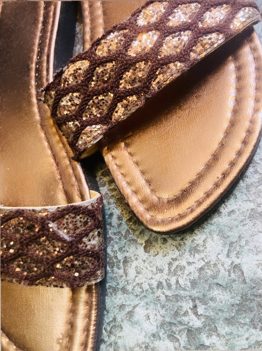 Sandali flat paillettes Alice In Vintage