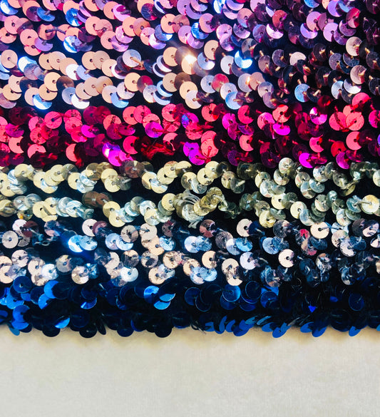Crop bustier rainbow 00s