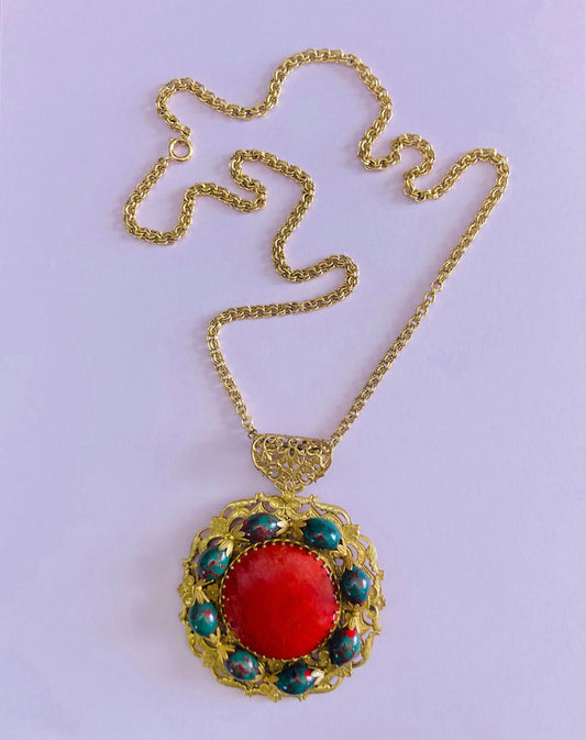 Miriam Haskell collana 60s Alice In Vintage