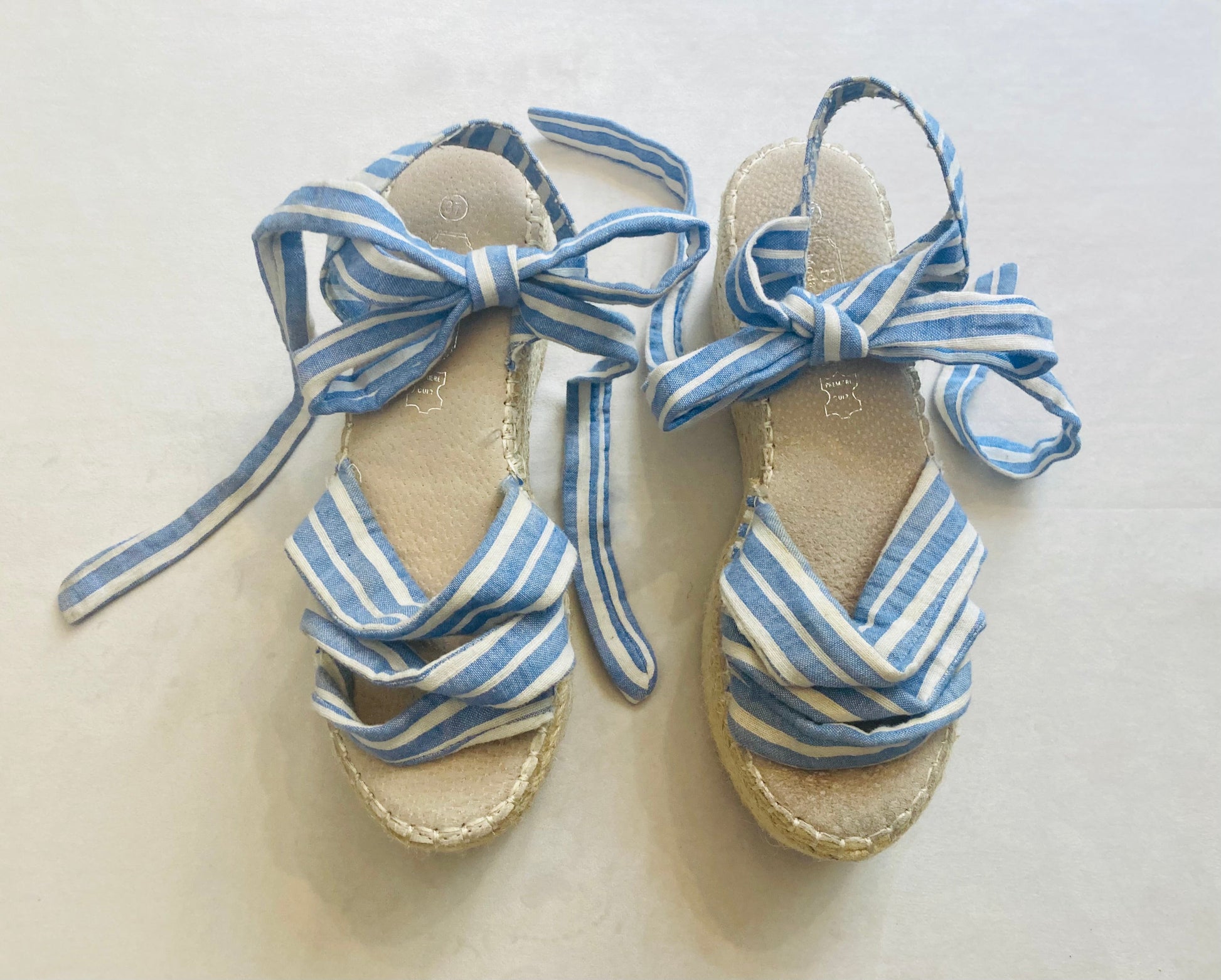 Sandali platform stripes Alice In Vintage
