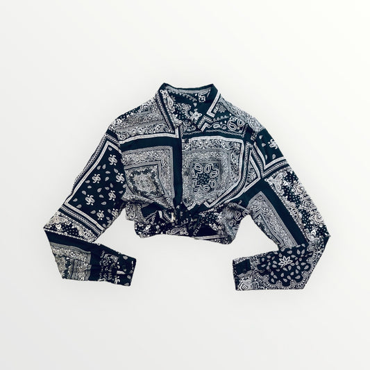 Camicia paisley 90s