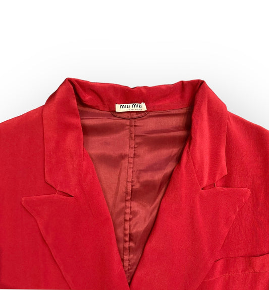 Blazer dress miu Miu seta 90s Alice In Vintage