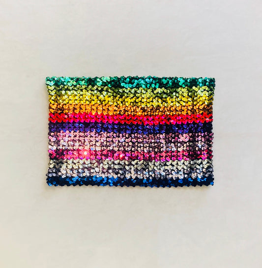 Crop bustier rainbow 00s