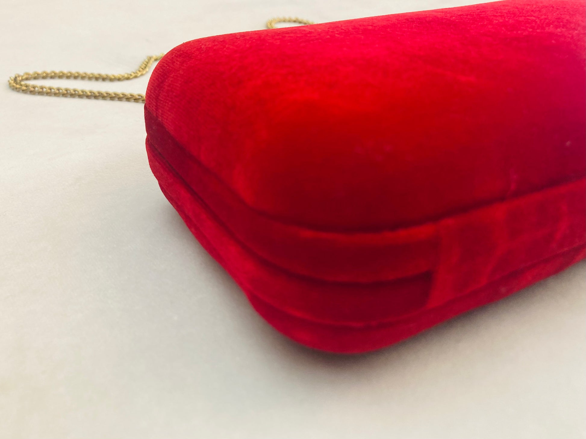 Clutch velluto cherry 90s Alice In Vintage