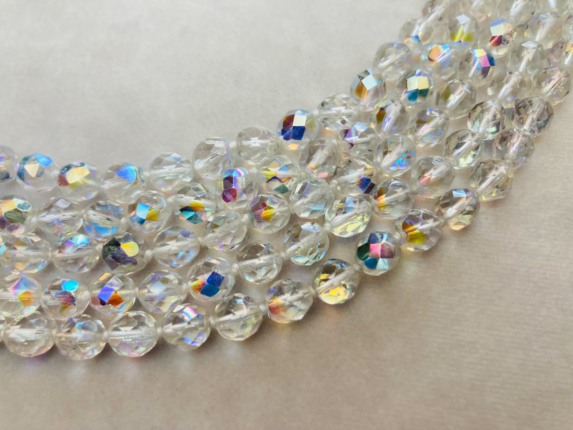 Collier cristallo 60s Alice In Vintage
