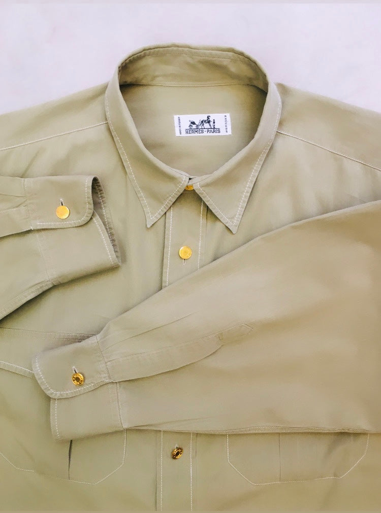 Camicia 90s Hermes Alice In Vintage