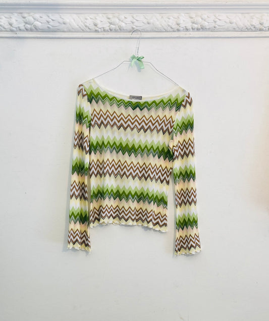 Blusa 00s Missoni Alice In Vintage
