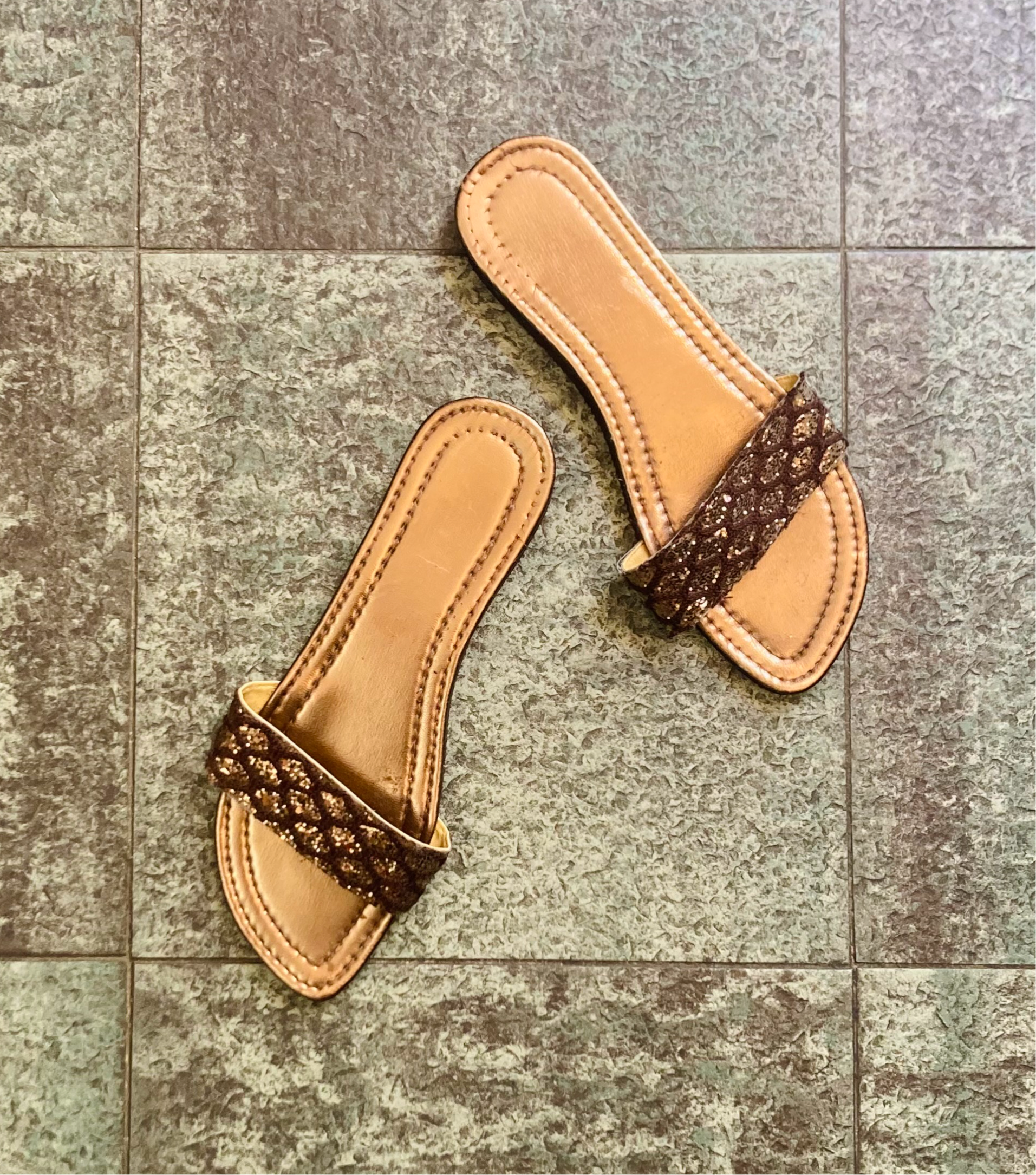 Sandali flat paillettes Alice In Vintage