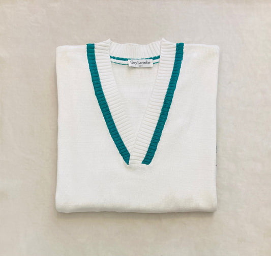 Guy Laroche maglione cotone 80s Alice In Vintage
