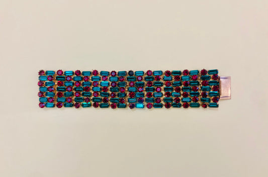 Bracciale 60s cristalli Alice In Vintage