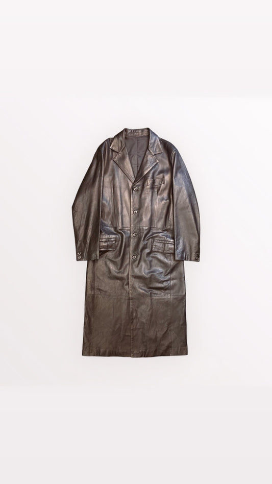 Coat pelle 90s Alice In Vintage