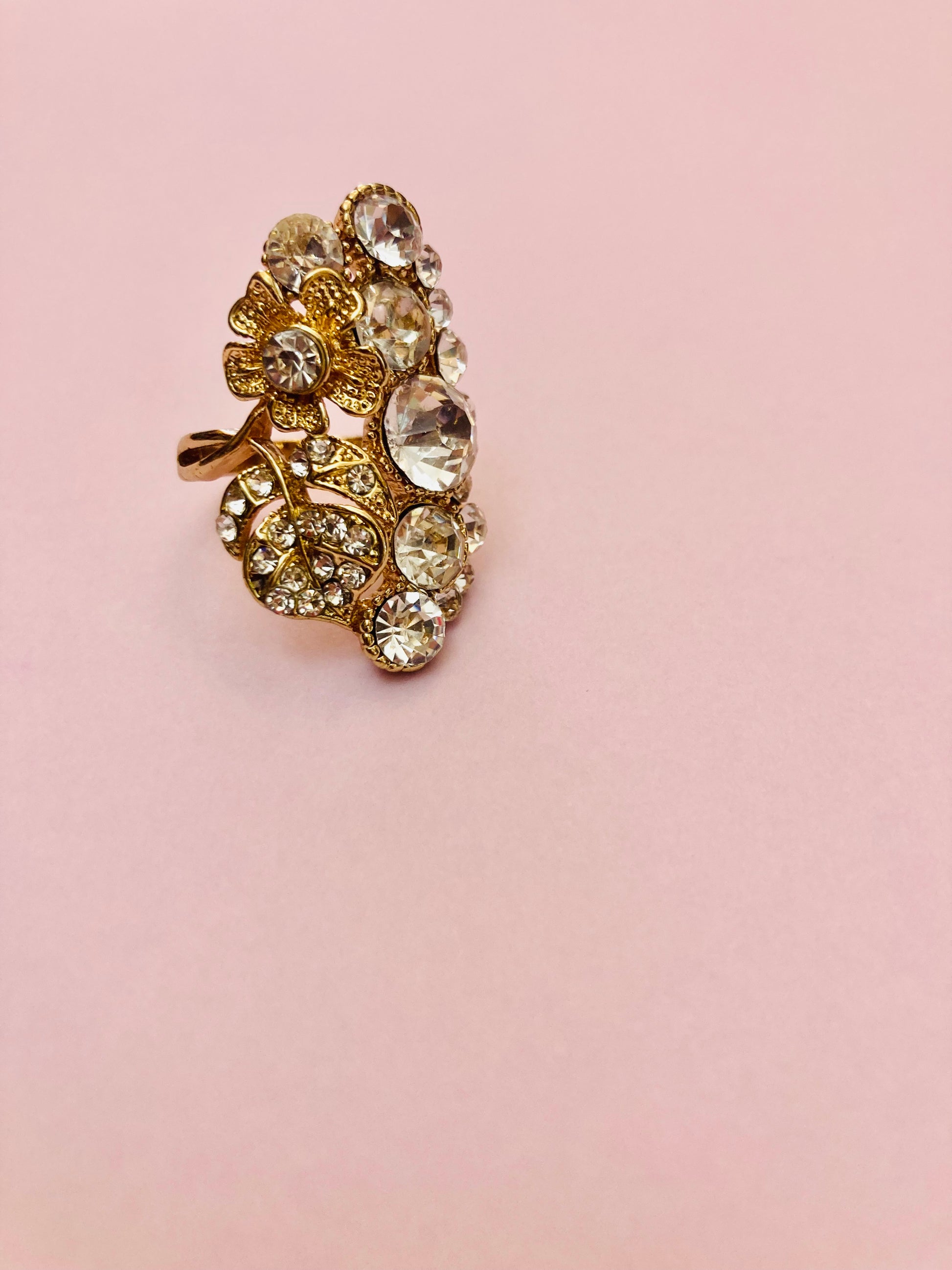 Anello 60s floreale Alice In Vintage