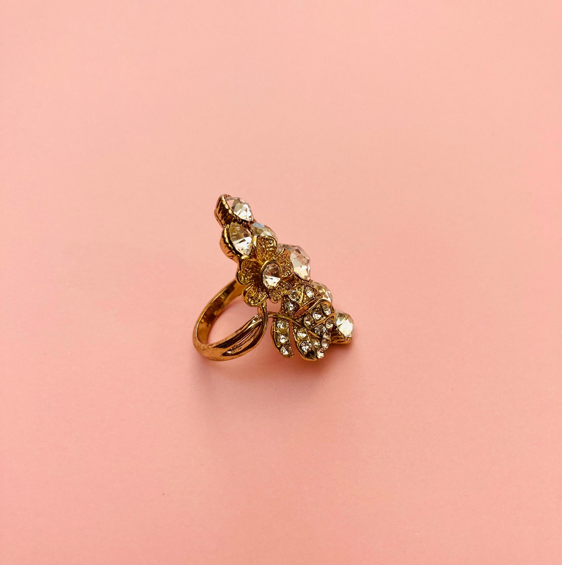 Anello 60s floreale Alice In Vintage
