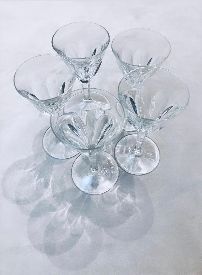 Bicchierini cristallo 40s Alice In Vintage