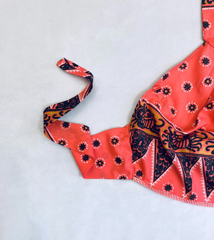 Completo 70s bandana Alice In Vintage