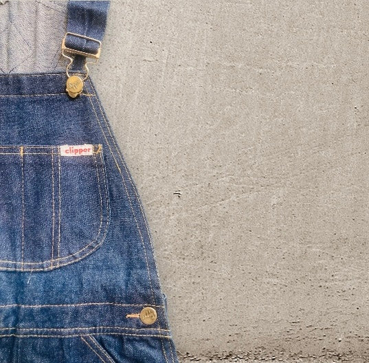 Salopette denim 70s Alice In Vintage