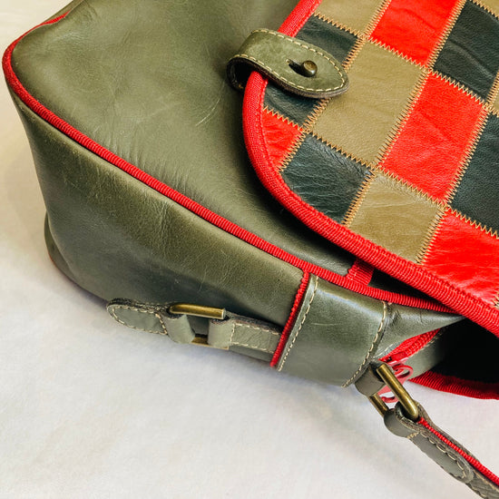 Cross body 80s patchwork Alice In Vintage