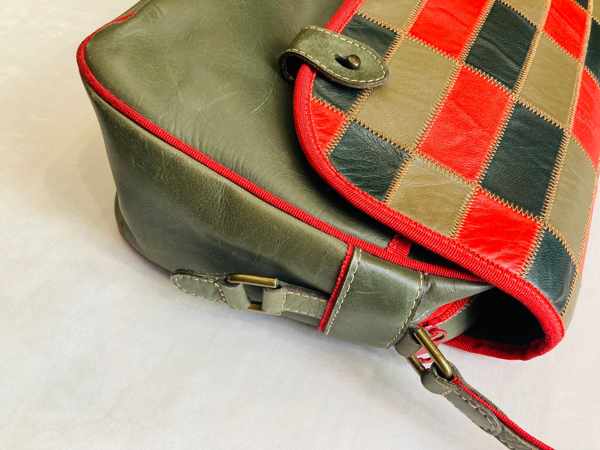 Cross body 80s patchwork Alice In Vintage