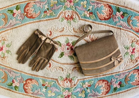 Bag & Gloves Alice In Vintage