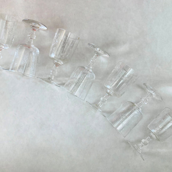 Baccarat calici cristallo Alice In Vintage