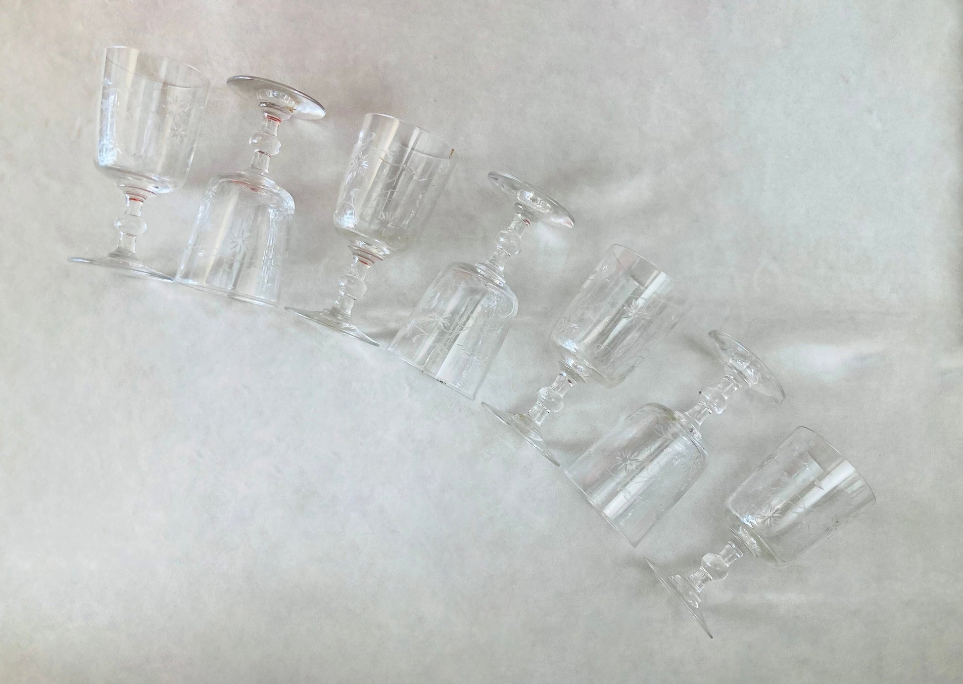 Baccarat calici cristallo Alice In Vintage