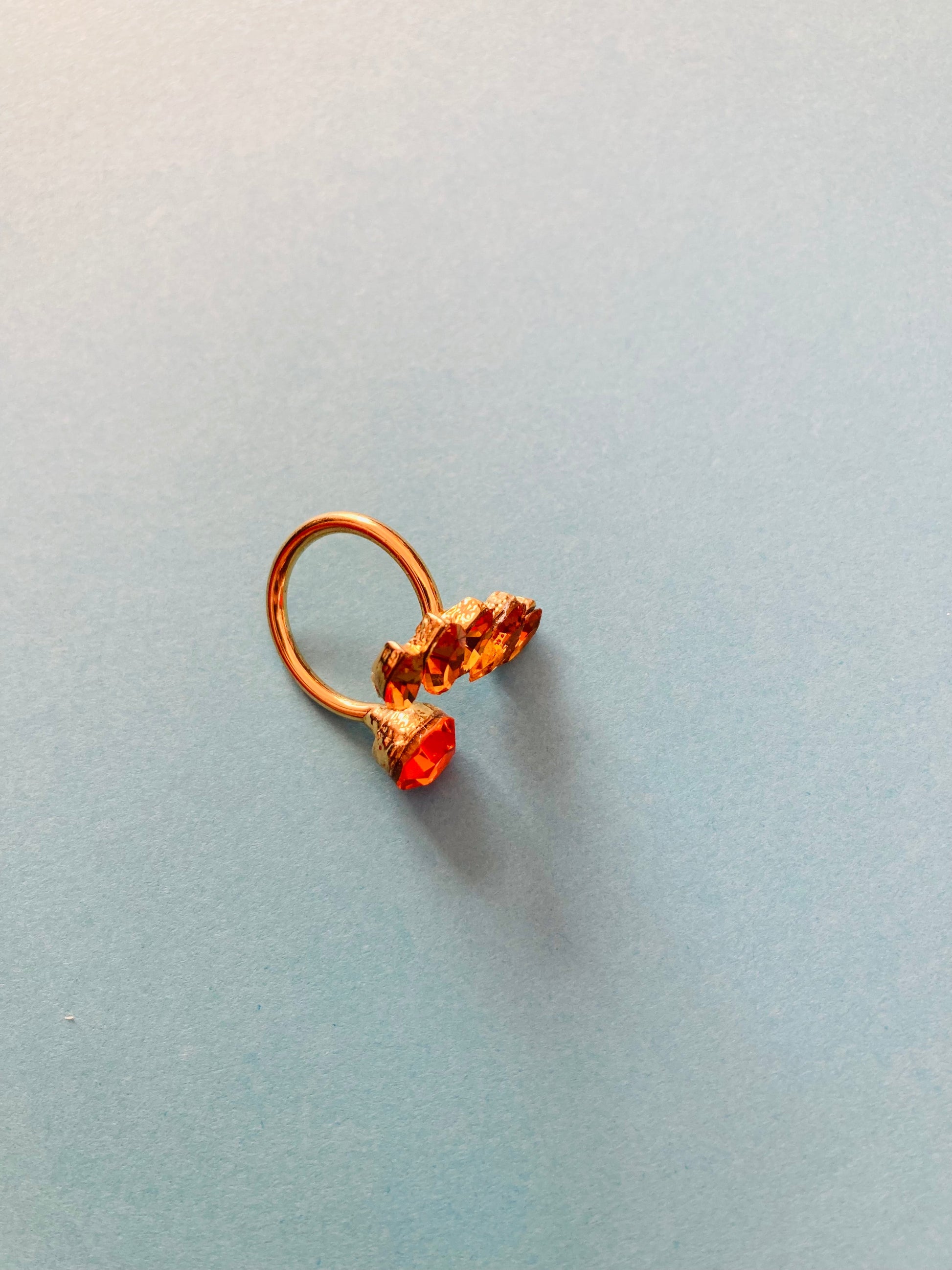 Anello 90s cristalli Alice In Vintage