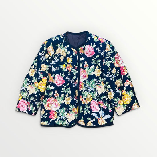 Completo kids 80s cotone flower Alice In Vintage