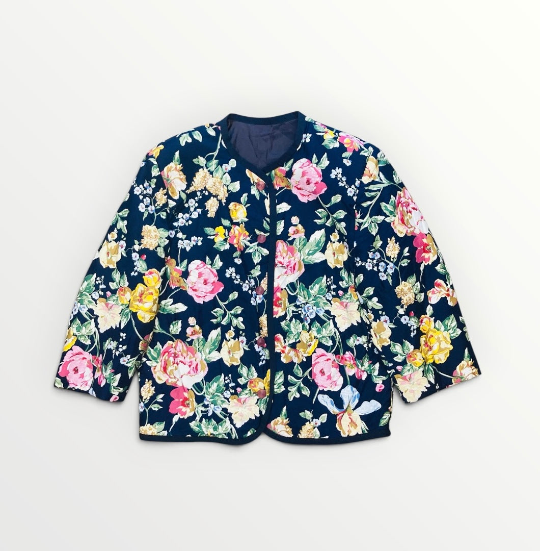 Completo kids 80s cotone flower Alice In Vintage