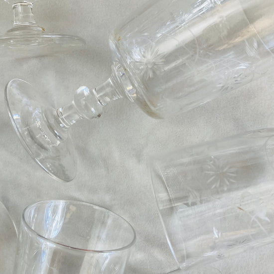 Baccarat calici cristallo Alice In Vintage