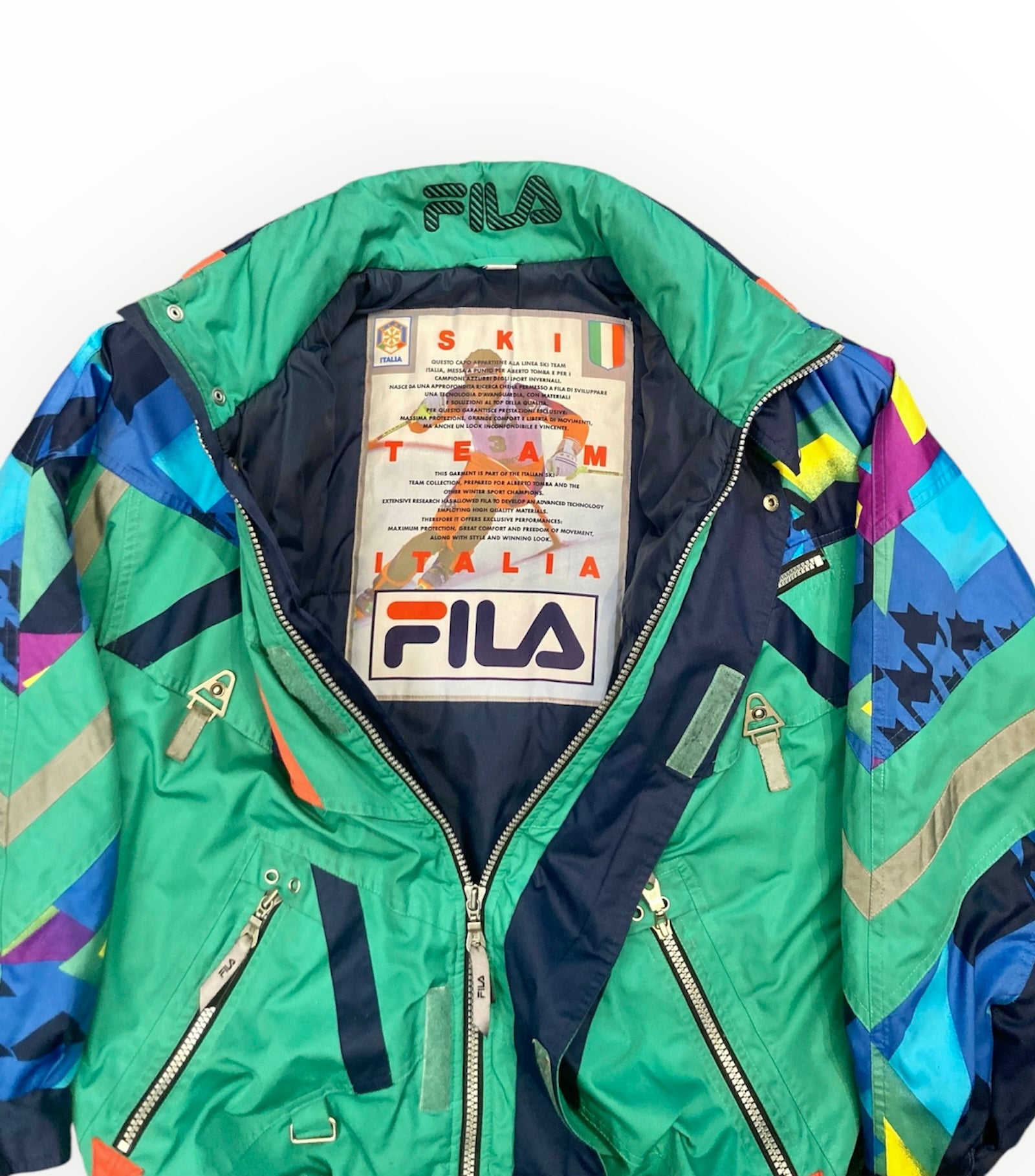 FILA Ski team Alberto Tomba Alice In Vintage