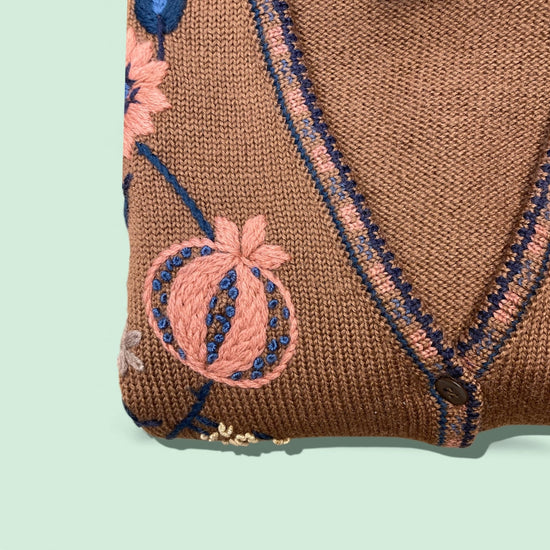 Laura Ashley 80s cardigan Alice In Vintage