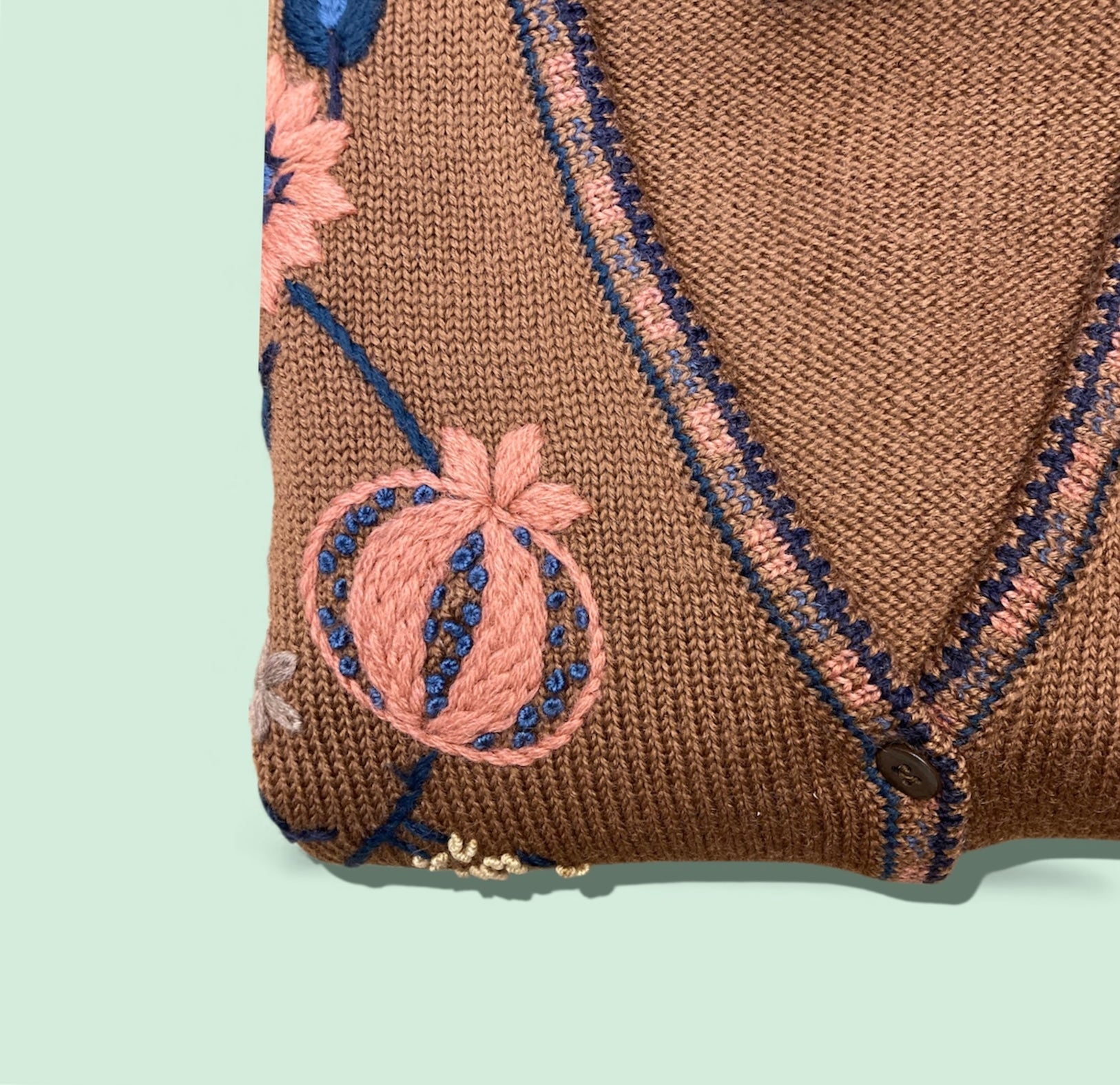 Laura Ashley 80s cardigan Alice In Vintage