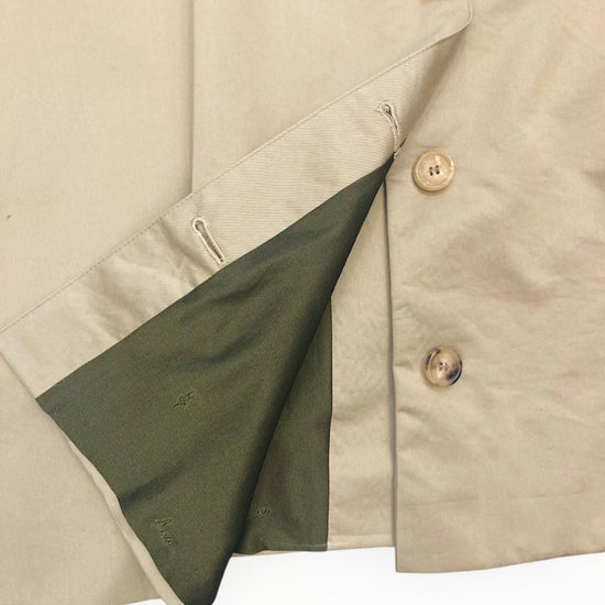 Trussardi trench coat 90s Alice In Vintage