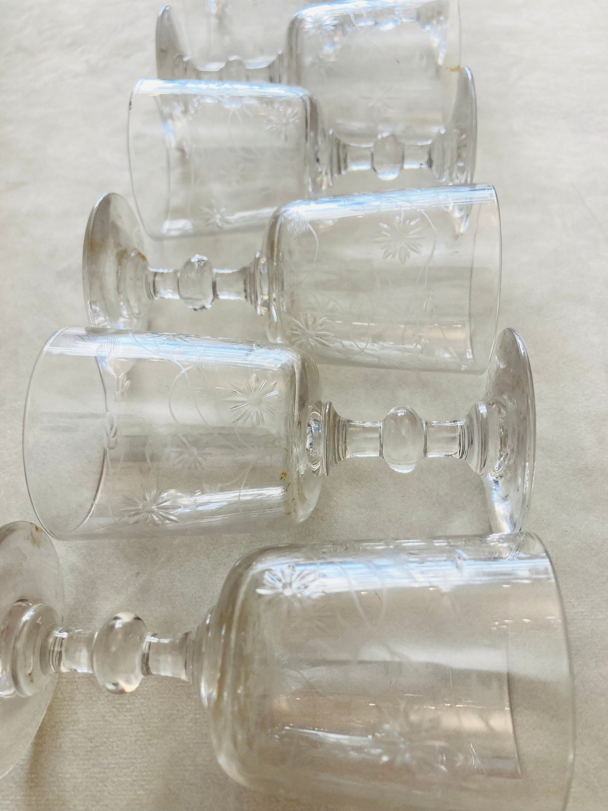 Baccarat calici cristallo Alice In Vintage