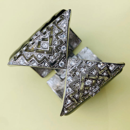 Bracciale 90s smalto e strass Alice In Vintage