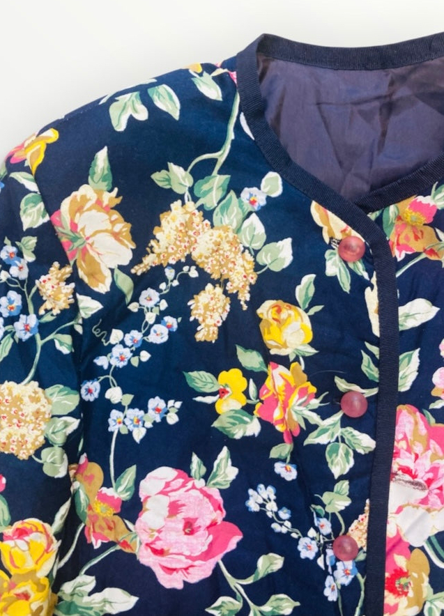 Completo kids 80s cotone flower Alice In Vintage