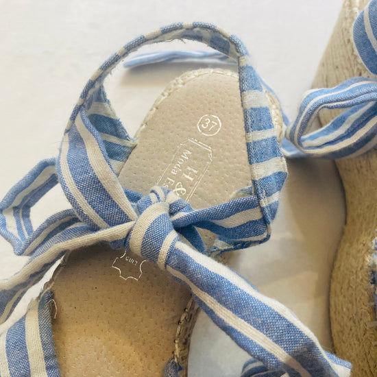 Sandali platform stripes Alice In Vintage